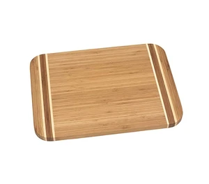 Two tones bamboo cutting board chopping block