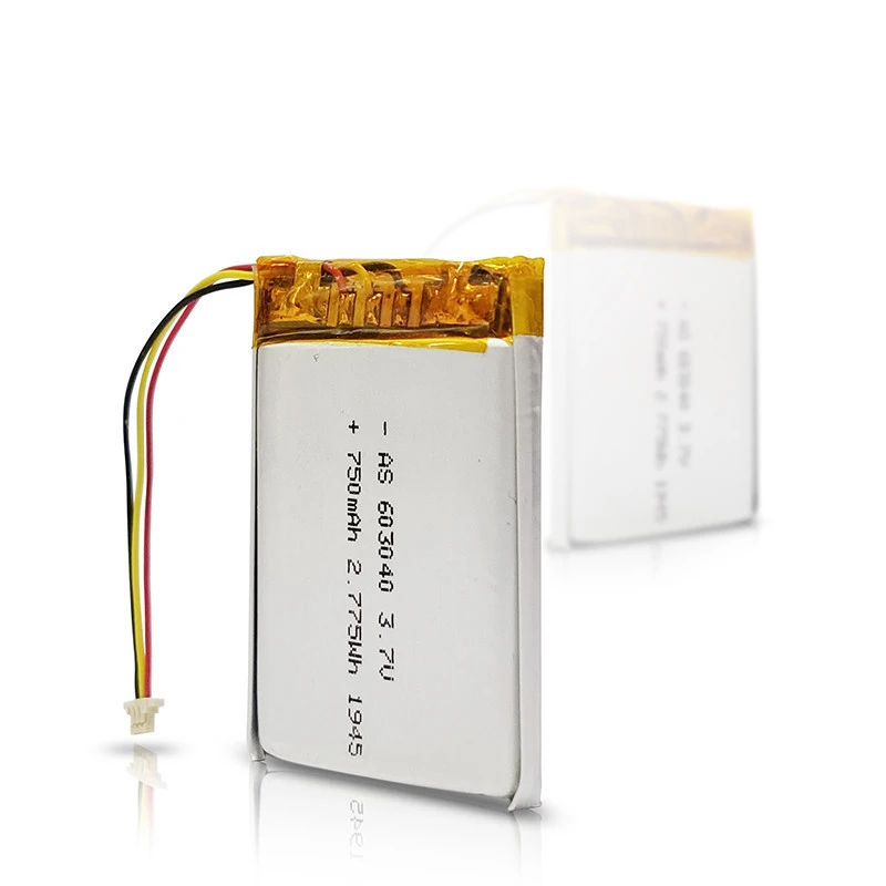 UL/CB/KC/UN38.3 certified 603040 3.7v 750mah rechargeable lithium li-ion polymer battery