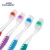 Import Ultra soft bristles transparent tooth brush plastic adult toothbrush from China