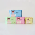 Ultra Thick oem biodegradable release woman sanitary napkins paper