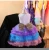 Import Unicorn Sleeveless summer Pleated tutu children clothes casual flower girl dresses pari dress for baby girl from China
