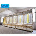 Unique Design Locking Sunglass Display Floor Eyewear Frame Display Stand Solid Wood Eyewear Display Rod for Optical Shop