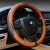 Import Universal 15 inch durable microfiber leather car steering wheel cover with no smell anti-slip emboss from China