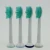 Import Universal 4 Stick Medical Toothbrush Head Professional Cleaning Electric Toothbrush Head For Adults from China