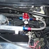 Universal Adjustable Fuel Pressure Regulator +160psi Gauge AN 6 Fitting