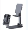 Universal aluminum desktop portable phone stand,tablet 360 degree rotary phone cover with holder stand