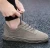 Import UP-0382J Casual suede leather shoes man runniing winter sports shoes for men from China