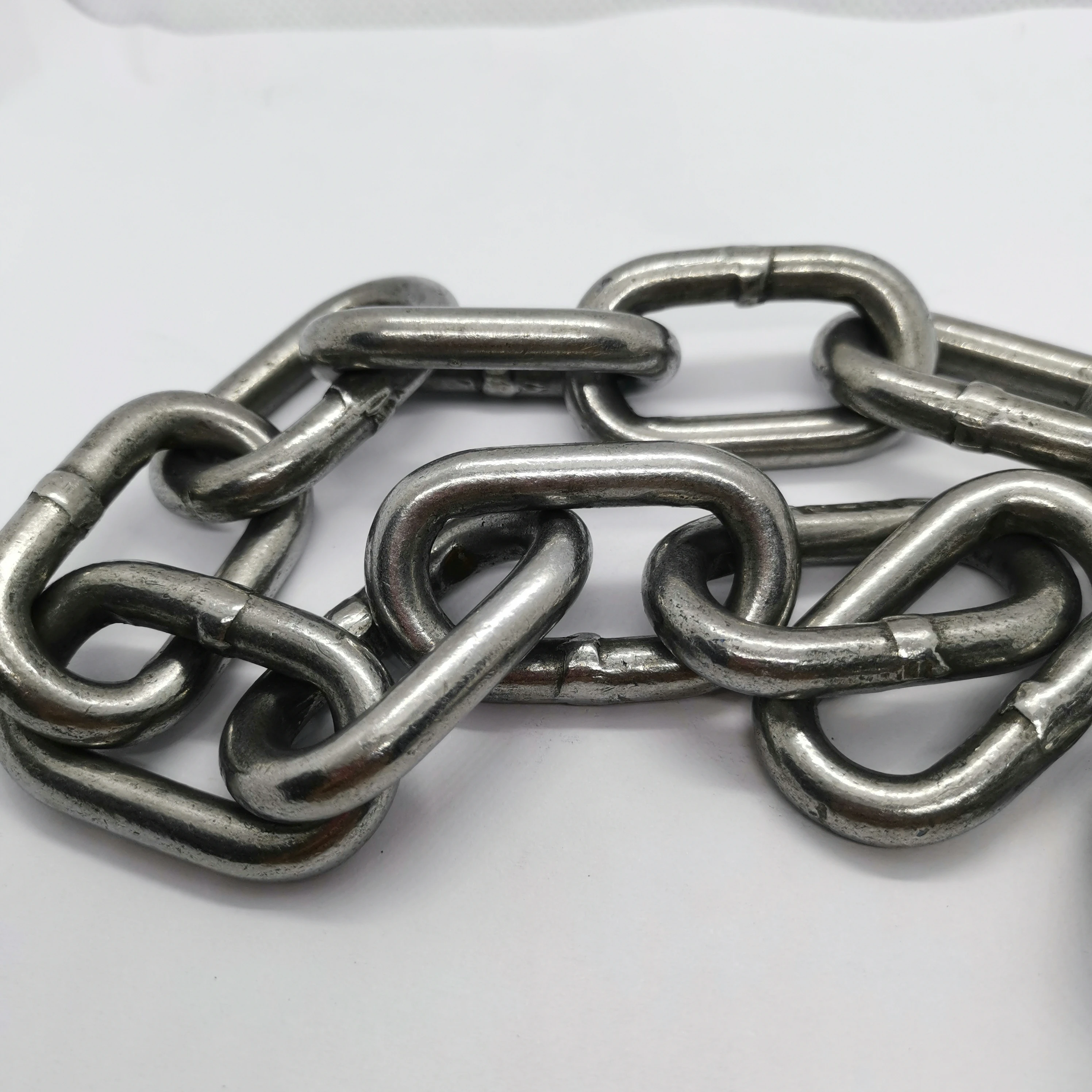USA Standard Welded Link Chain, Blacken Finished 7mm Link Chain
