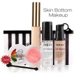 Vanecl Face Makeup Set - Liquid Concealer, Eyeshadow, Liquid Foundation, Skin Bottom Makeup