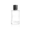 Various Sprayer Cap Flat Shoulder Round Shape Glass Perfume Bottle Wholesale 50ml 100ml