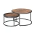 Import VASAGLE nordic luxury coffee table set customizable nesting coffee table modern gold coffee table round from Pakistan