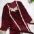 Import Velvet Solid Color 3pcs Adult Luxury Pajamas Womens Pajamas from China