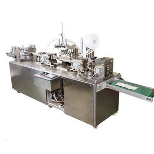 Vertical type fully automatic alcohol swab prep pad packaging machine alcohol pad making machine