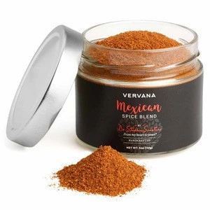 Vervana  100% Natural Mexican Seasoning Spice Blend of 9 zesty and savory herbs and spices  5 oz (141 g) jar