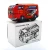 Import vintage tin toys fire truck red model mini wind up metal car fire truck tin toys from China