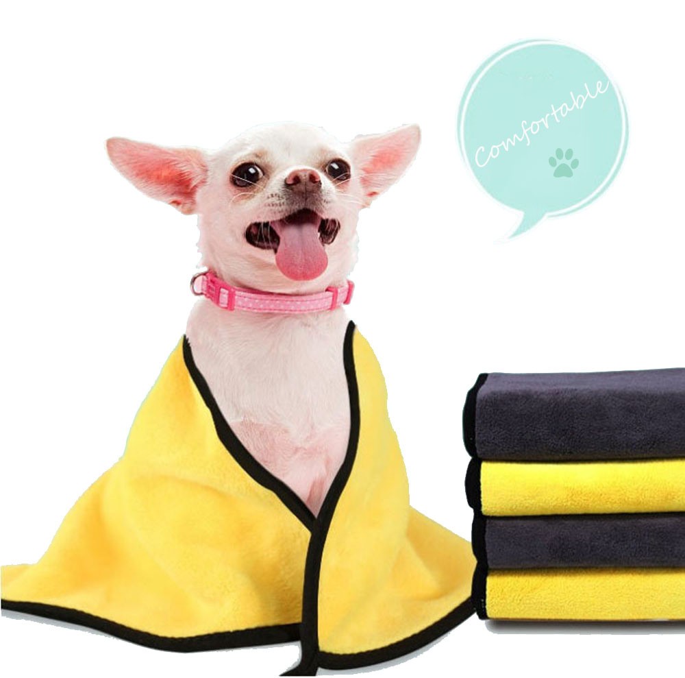 Washable Quick Dry Absorbent Microfiber Dog Cat Towel