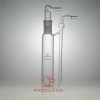 Washing Bottles instrument,G2 Fritted Disc lab glass gas washing bottle with disc Fritted 125mL 250mL 350mL 500mL