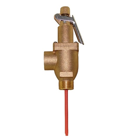 Buy Water Heater T&p Valve Brass Temperature And Pressure Relief Valve ...