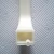 Import WB15X322 microwave oven parts white plastic door handle from China