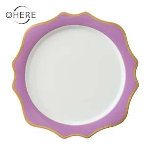 Wedding sales promotion support ceramic tableware customization wedding dinnerware sets sales promotion ceramic tableware