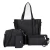 Import Welcomed superior pu leather 4 piece totes shoulder bag organizer as seen on tv from China
