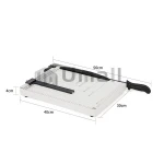 White Thick Layer A3 Paper Cutter Machine Laminated Paper Sheets Guillotine Cutter