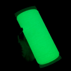 wholesale 150D/2 high bright glow in the dark luminous sewing yarn luminescent fluorescent embroidery thread for label and logo