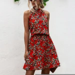 wholesale 2021 fashion  ladies strapless sleeveless women dresses
