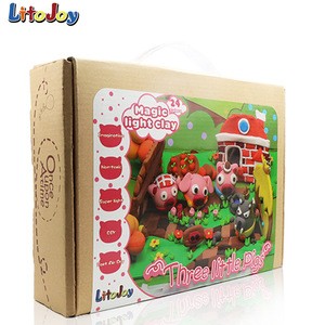 wholesale bouncing and eco-friendly playdough gift