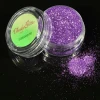 Wholesale Bulk Glitter Iridescent Holographic Poly Flake Neon Glitter Powder Cosmetic Ultra Fine Glitter  For Party  1/128&amp;quot;