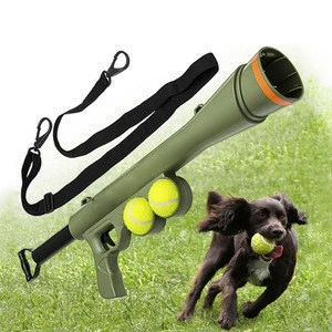 Wholesale cheap shooting tennis bounce ball playing dog pet toy ball