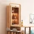 Import Wholesale Chinese Style Modern Wine Counter Storage Folding Wooden Bar Cabinet Living Room from China