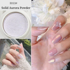 Wholesale Crystal Nails Art Nails Infiltration Powder Frosted Gel Pigment Glaze Powders Acrylic Colors Nail Dipping
