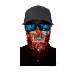 Wholesale Custom Logo Printing Multifunctional Headwear FaceMask Design Your Own Neck Tube Bandana