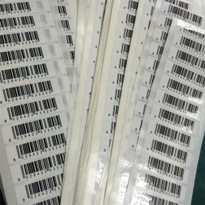 Wholesale Custom Self-adhesive bar code sticker roll