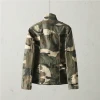 Wholesale Custom WomenS Camouflage Tooling Style Stand Collar Cotton Canvas Jacket