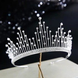 Wholesale Gorgeous Pretty Princess Crowns Children Girl Birthday Crown Wedding Dress Bride Hair Accessory Headwear Tiaras