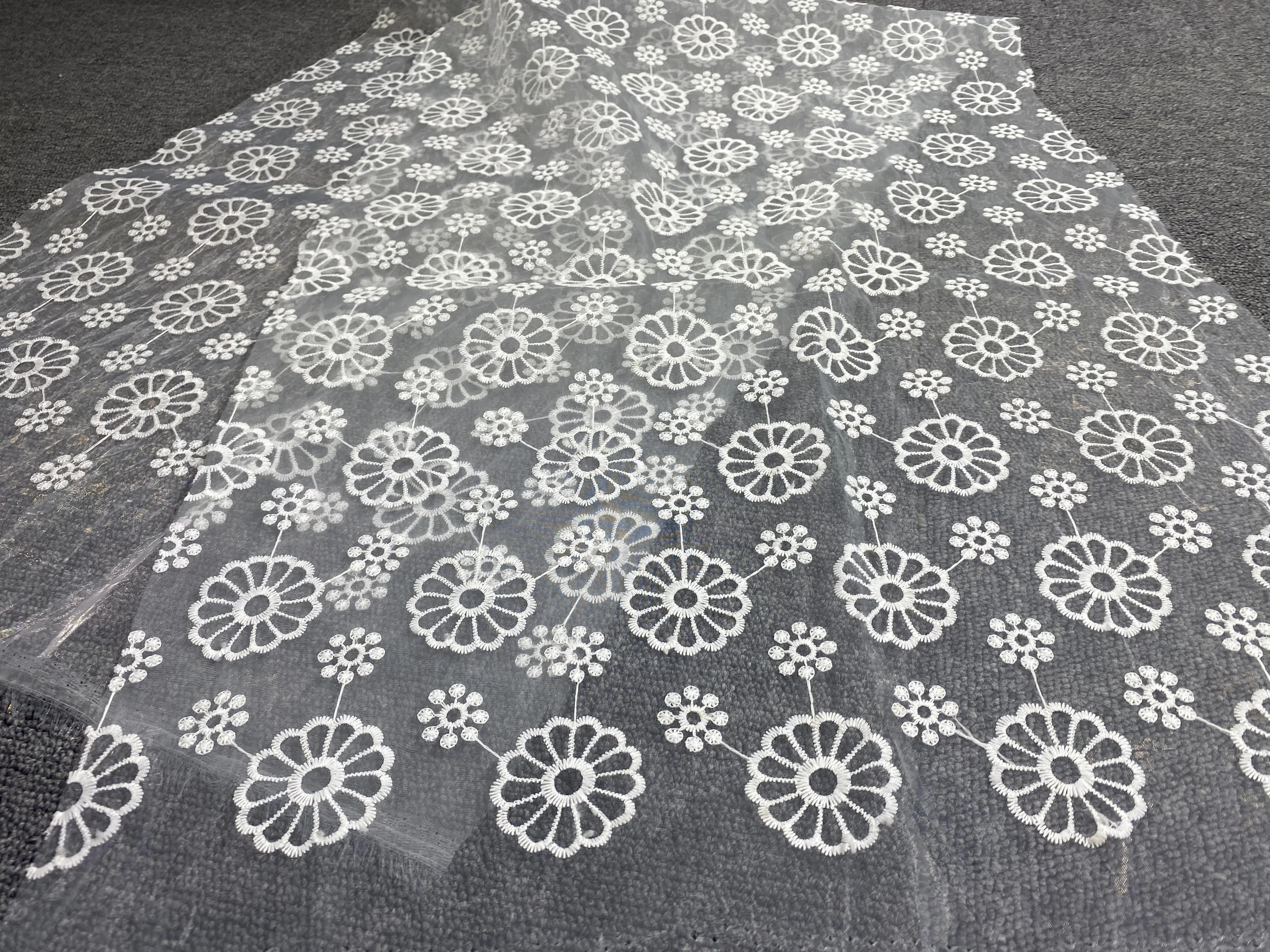 Wholesale High Quality Embroidery Lace Fabric