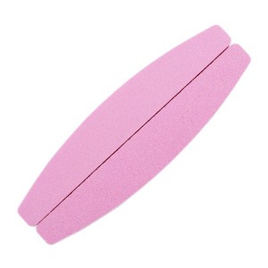 wholesale high quality private logo washable sponge nail file for acrylic nail