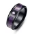 Import Wholesale Highly Polished Stainless Steel Rings Men Women Black Groove Matte Finish from China