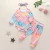 Import Wholesale in stock tie tye fall infant romper pant baby girls clothing set with headband from China