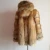Import wholesale natural red fur fox fur coat with big hood custom size men coat from China