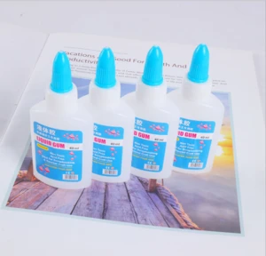 Wholesale Non toxic pva slime glue liquid washable glue for cardboard boxes