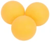 Wholesale  plastic table tennis wholesale yellow and white seamless ball no logo