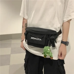 Wholesale promotion sports running waist bag sling crossbody  fanny pack
