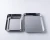 Import Wholesale rectangle stainless steel polishing serving deep tray metal plate from China