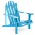 Import Wholesale solid  Wood Adirondack Beach Chair Large Scalloped Back from China