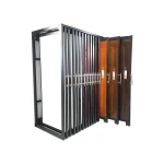 Wholesale Steel Wood Door Cotton Display Stand For Exhibit