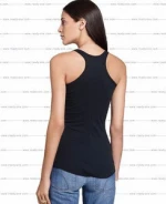 Wholesale Womens Plain White Workout Gym String Stringer Muscle Tank Tops