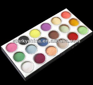 Wholesales 18 Colors Acrylic UV Polish Kit Decorate Manicure Powder Nail Art Set nail acrylic powder